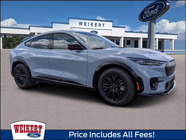 2026 Glacier Gray Metallic TriCoat Ford Mustang Mach-E Premium RWD SUV