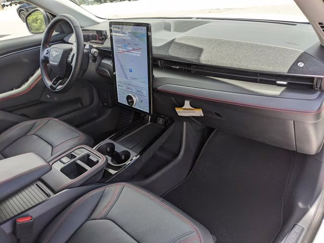 2026 Star White Metallic Tri-Coat Ford Mustang Mach-E Premium AWD SUV