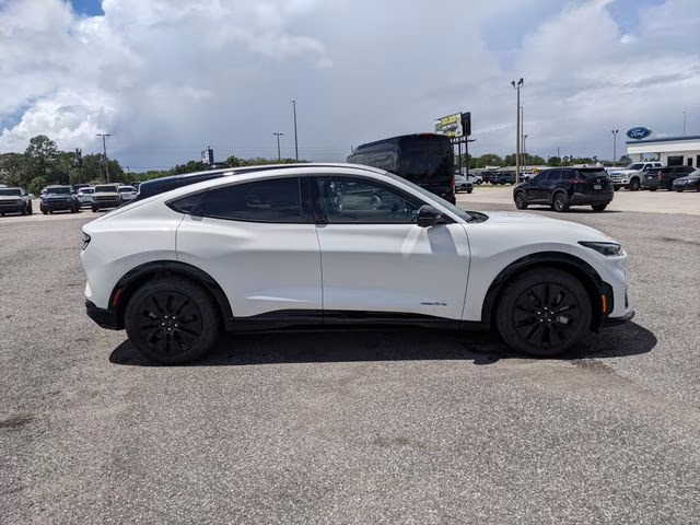 2026 Star White Metallic Tri-Coat Ford Mustang Mach-E Premium AWD SUV