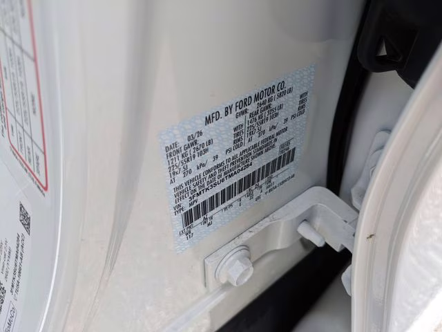 2026 Star White Metallic Tri-Coat Ford Mustang Mach-E Premium AWD SUV