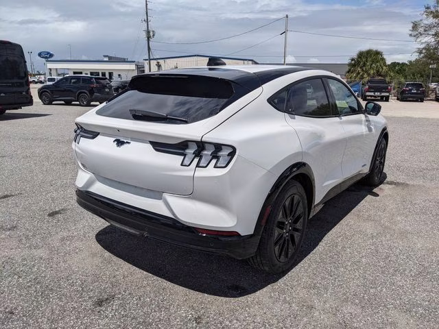 2026 Star White Metallic Tri-Coat Ford Mustang Mach-E Premium AWD SUV