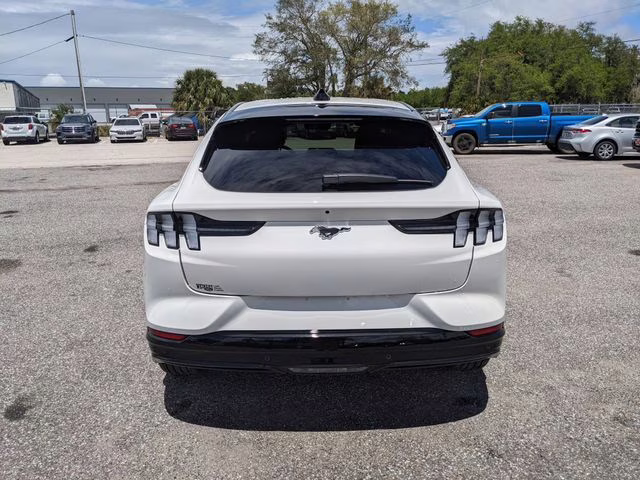 2026 Star White Metallic Tri-Coat Ford Mustang Mach-E Premium AWD SUV