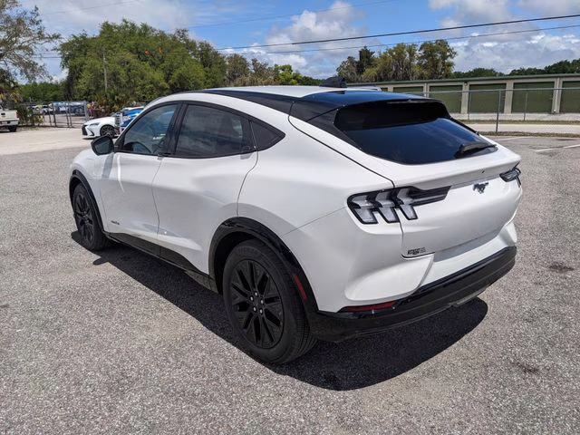 2026 Star White Metallic Tri-Coat Ford Mustang Mach-E Premium AWD SUV