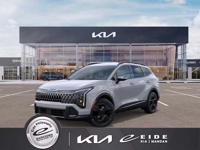 2026 Wolf Gray Kia Sportage X-Line AWD SUV