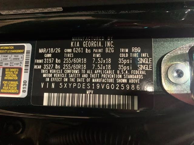 2027 Black Jade Green Kia Telluride X-Pro SX AWD SUV