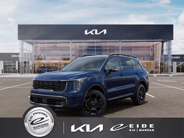 2026 Midnight Lake Blue Kia Sorento X-Line SX AWD SUV