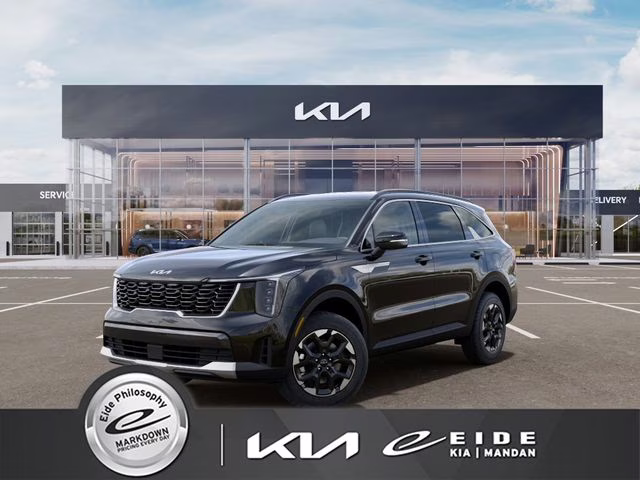 2026 Ebony Black Kia Sorento S AWD SUV