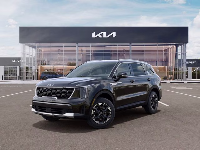 2026 Ebony Black Kia Sorento S AWD SUV
