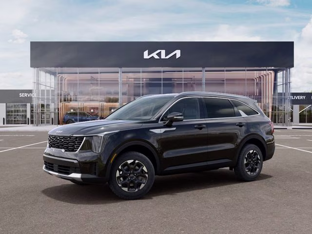 2026 Ebony Black Kia Sorento S AWD SUV