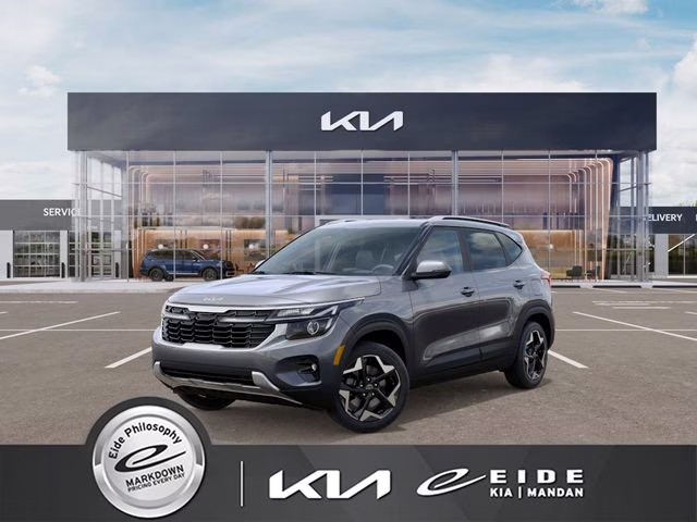 2026 Steel Gray Kia Seltos S AWD SUV