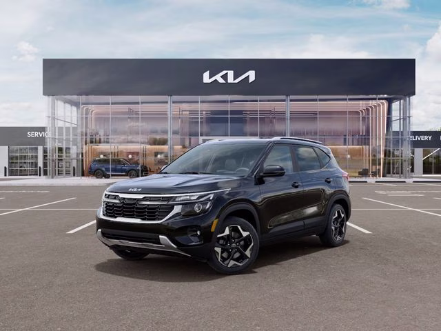 2026 Fusion Black Kia Seltos S AWD SUV