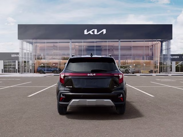 2026 Fusion Black Kia Seltos S AWD SUV