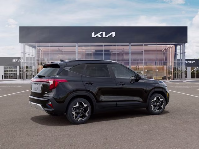 2026 Fusion Black Kia Seltos S AWD SUV