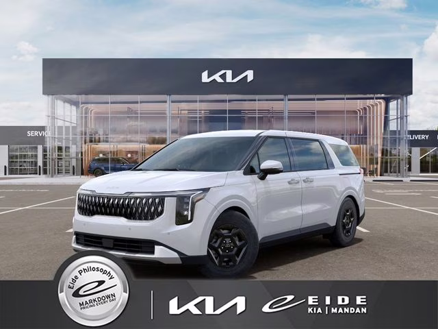 2026 Snow White Pearl Kia Carnival LXS FWD Van