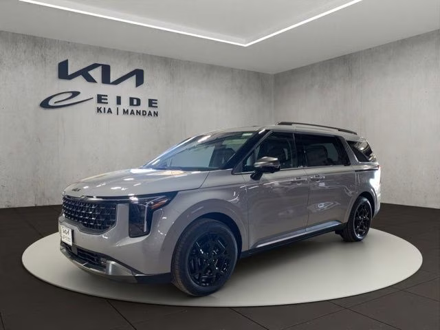 2026 Ceramic Silver Kia Carnival Hybrid SX FWD Van