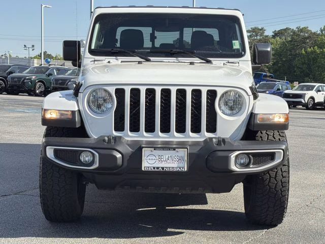 2023 Bright White Clearcoat Jeep Gladiator Texas Trail 4X4 Truck