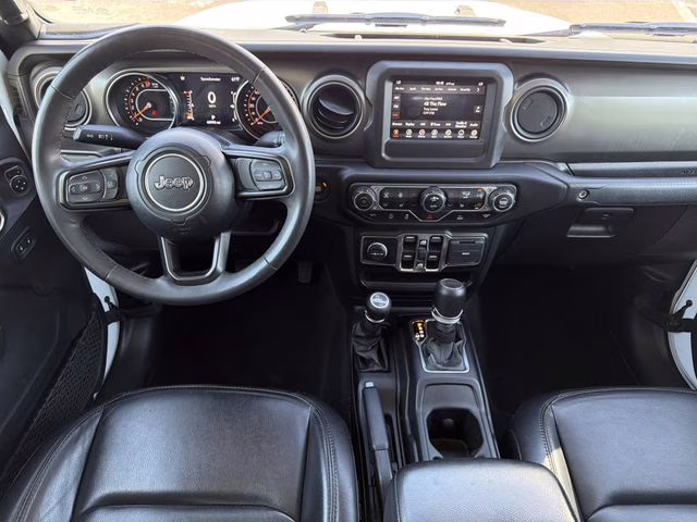2023 Bright White Clearcoat Jeep Gladiator Texas Trail 4X4 Truck