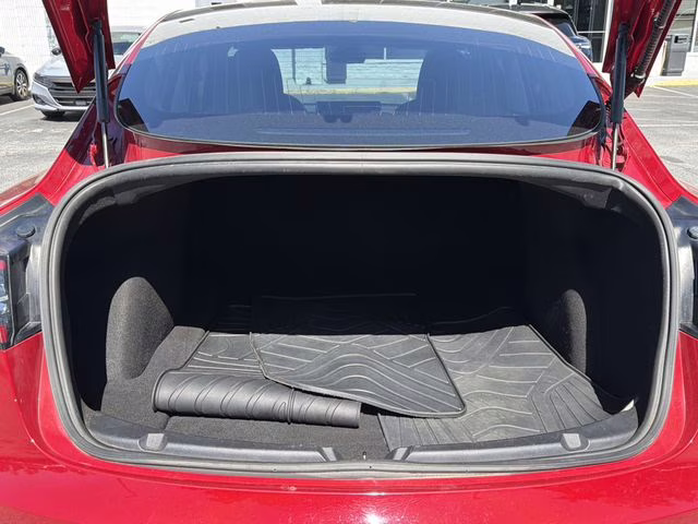 2020 Red Multi-Coat Tesla Model 3 Performance AWD Sedan