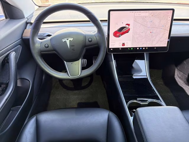 2020 Red Multi-Coat Tesla Model 3 Performance AWD Sedan