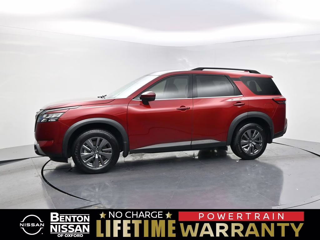 2024 Scarlet Ember Nissan Pathfinder SV FWD SUV