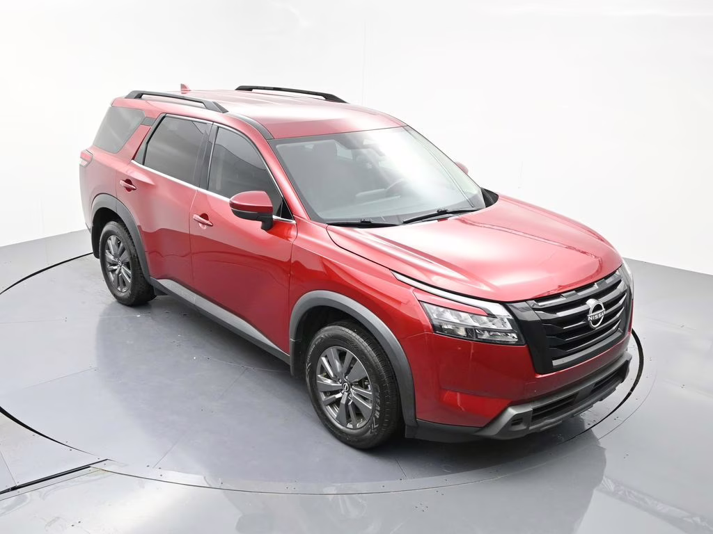 2024 Scarlet Ember Nissan Pathfinder SV FWD SUV