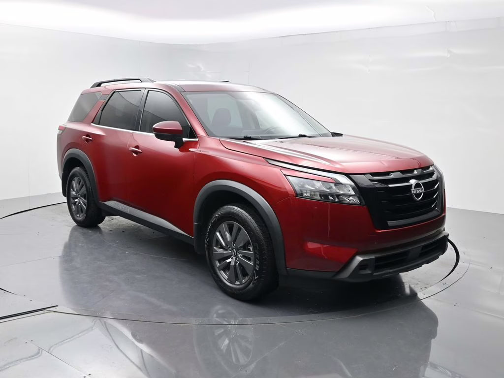 2024 Scarlet Ember Nissan Pathfinder SV FWD SUV
