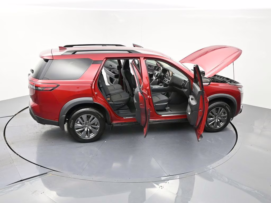 2024 Scarlet Ember Nissan Pathfinder SV FWD SUV