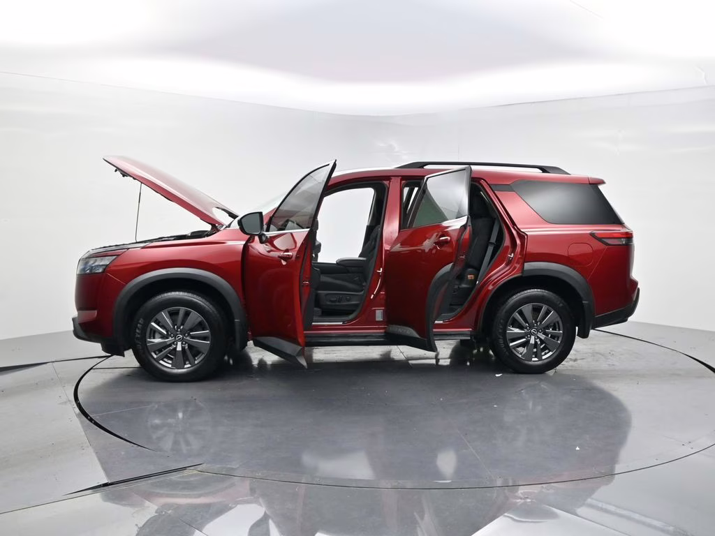 2024 Scarlet Ember Nissan Pathfinder SV FWD SUV