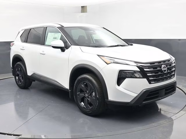 2026 Everest White Pearl Tricoat Nissan Rogue SV FWD SUV