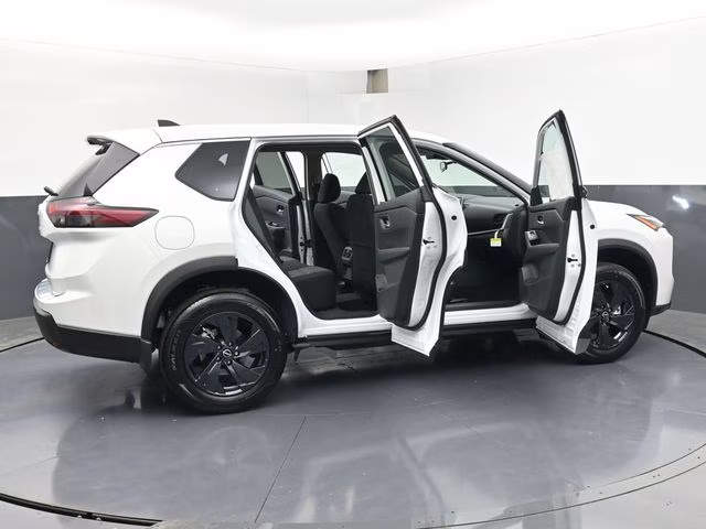 2026 Everest White Pearl Tricoat Nissan Rogue SV FWD SUV