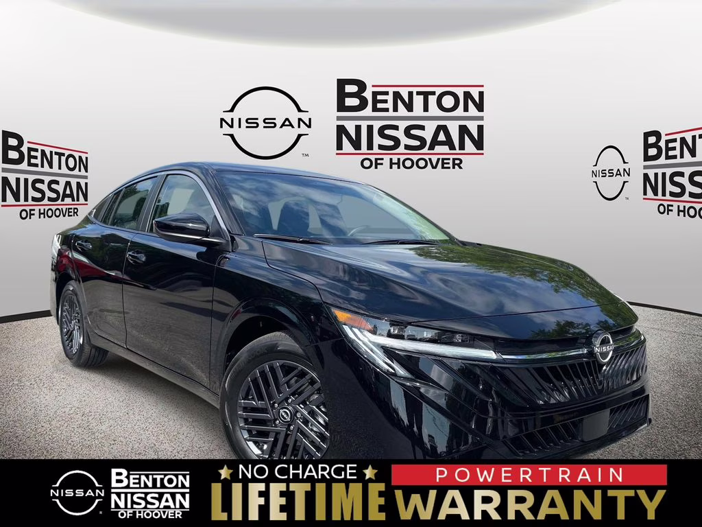 2026 Super Black Nissan Sentra SV FWD Sedan