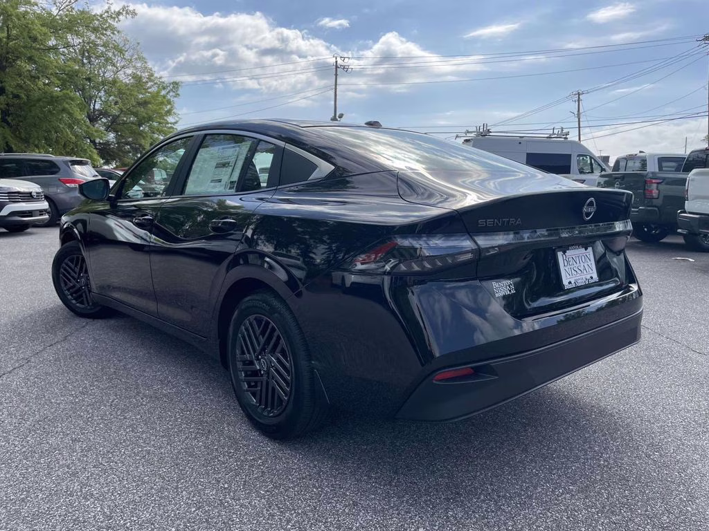 2026 Super Black Nissan Sentra SV FWD Sedan