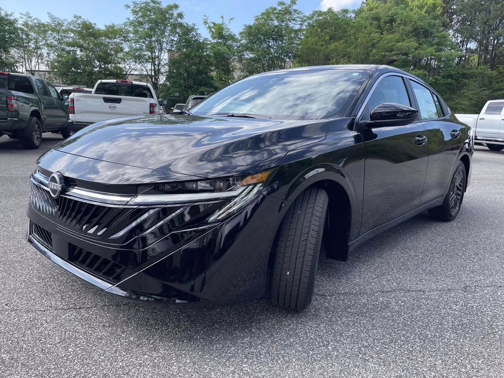 2026 Super Black Nissan Sentra SV FWD Sedan