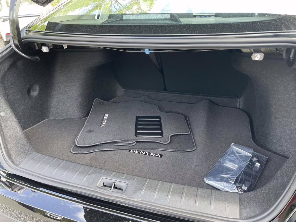 2026 Super Black Nissan Sentra SV FWD Sedan