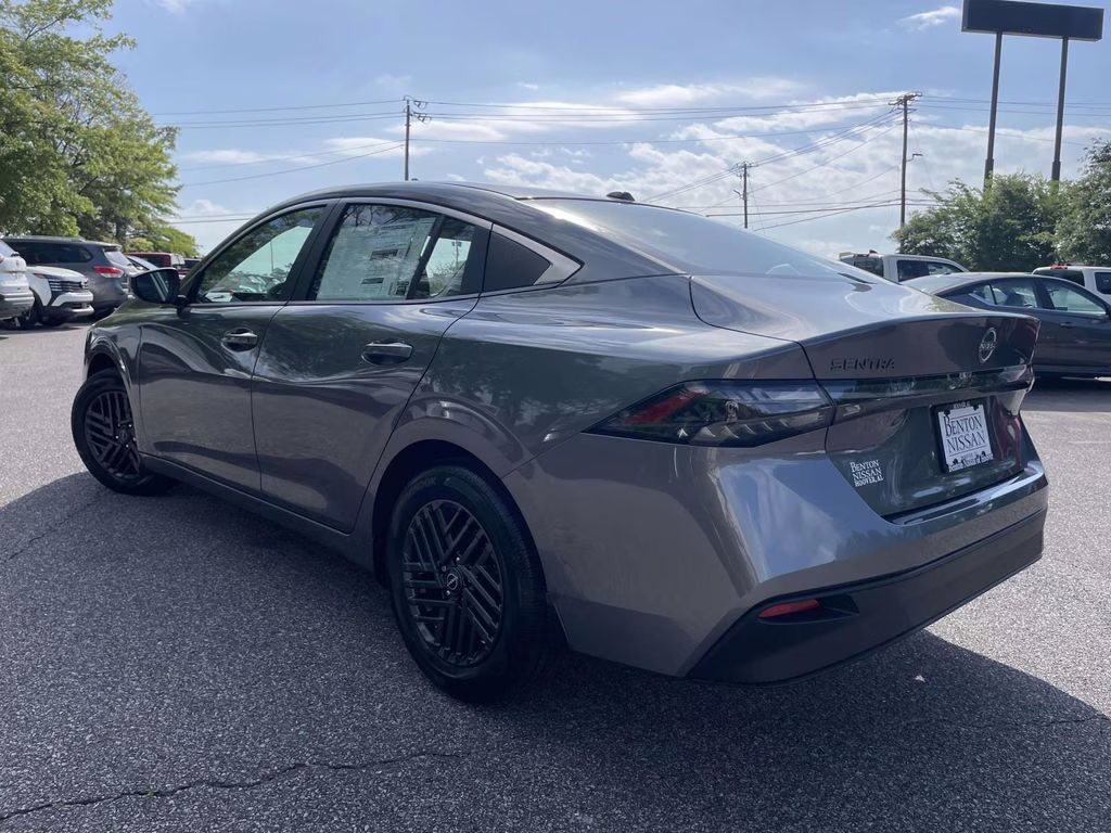 2026 Gun Metallic Nissan Sentra SV FWD Sedan