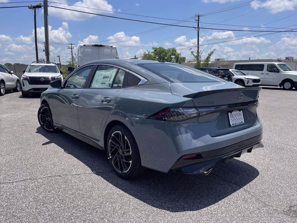 2026 Atlantic Gray Metallic Nissan Sentra SR FWD Sedan