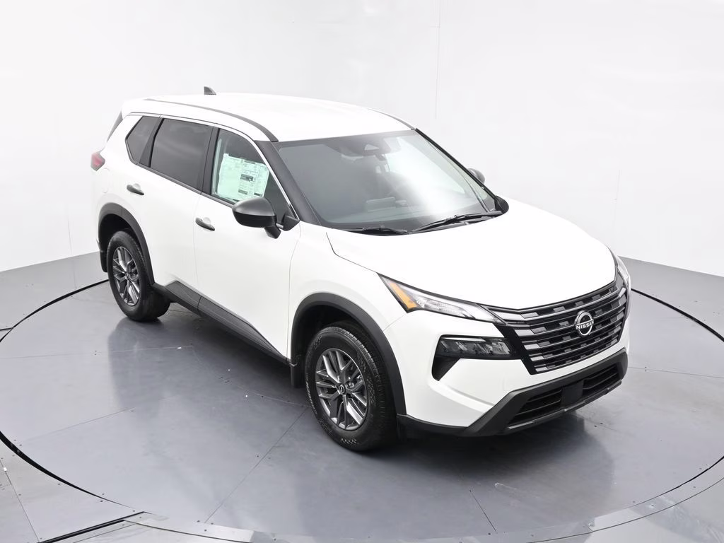 2026 Glacier White Nissan Rogue S FWD SUV