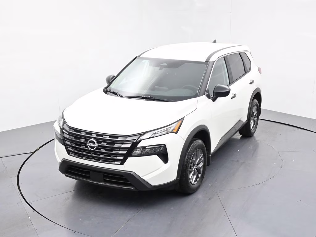 2026 Glacier White Nissan Rogue S FWD SUV