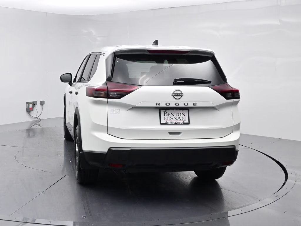 2026 Glacier White Nissan Rogue S FWD SUV