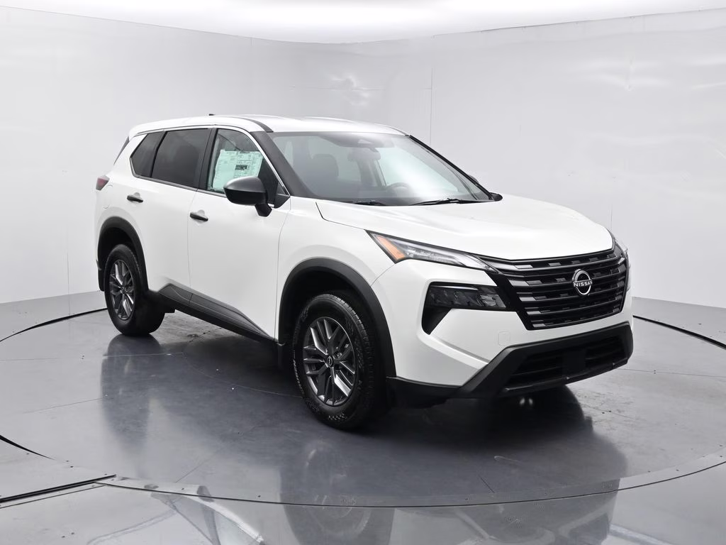 2026 Glacier White Nissan Rogue S FWD SUV
