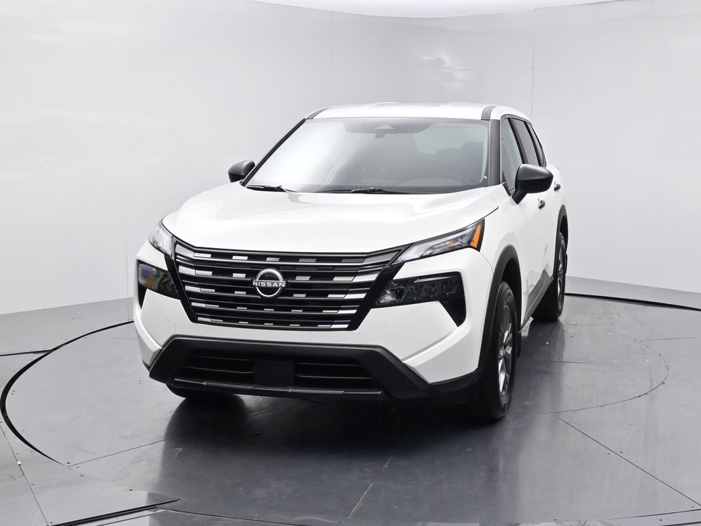 2026 Glacier White Nissan Rogue S FWD SUV