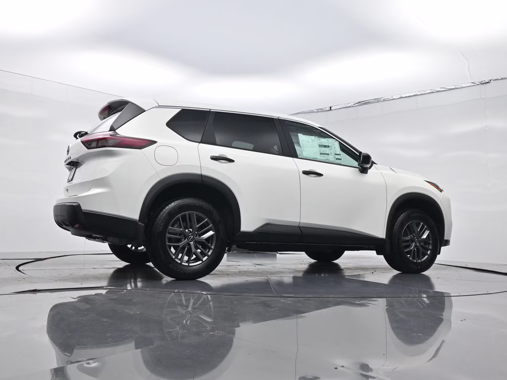 2026 Glacier White Nissan Rogue S FWD SUV