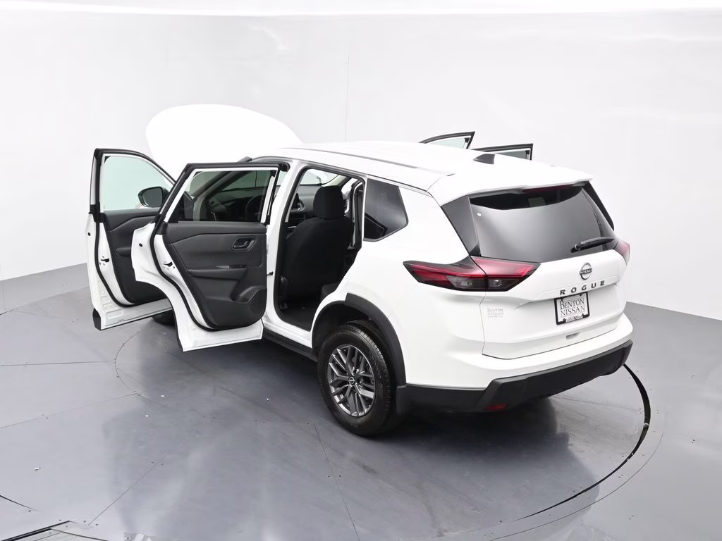 2026 Glacier White Nissan Rogue S FWD SUV