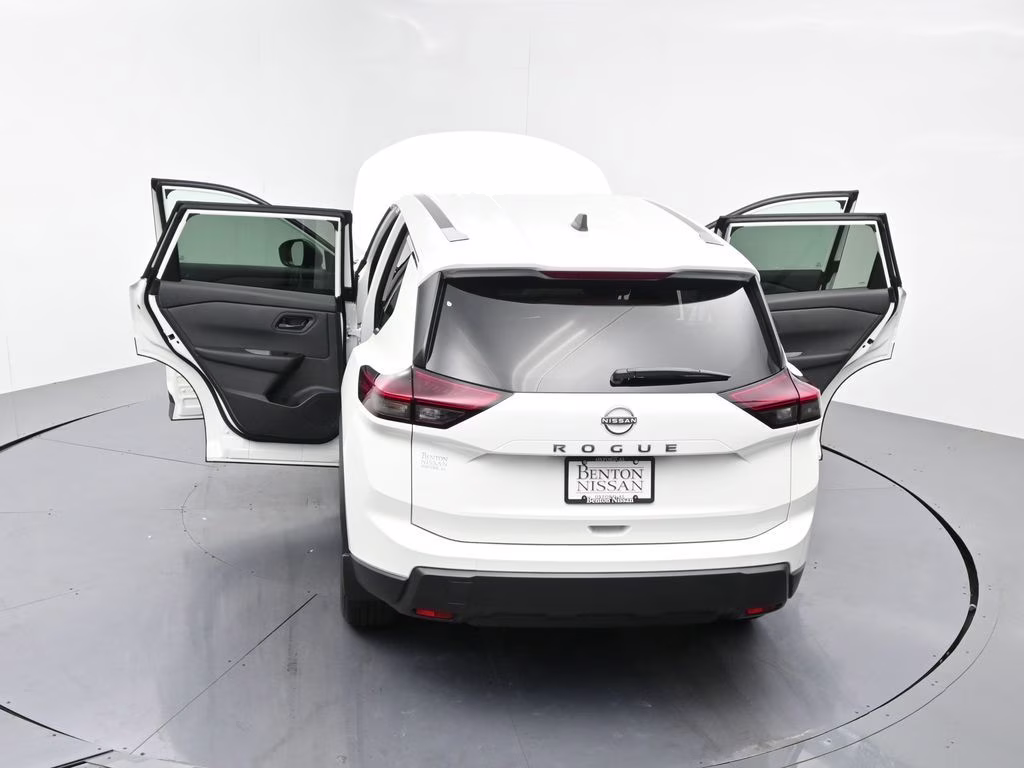 2026 Glacier White Nissan Rogue S FWD SUV