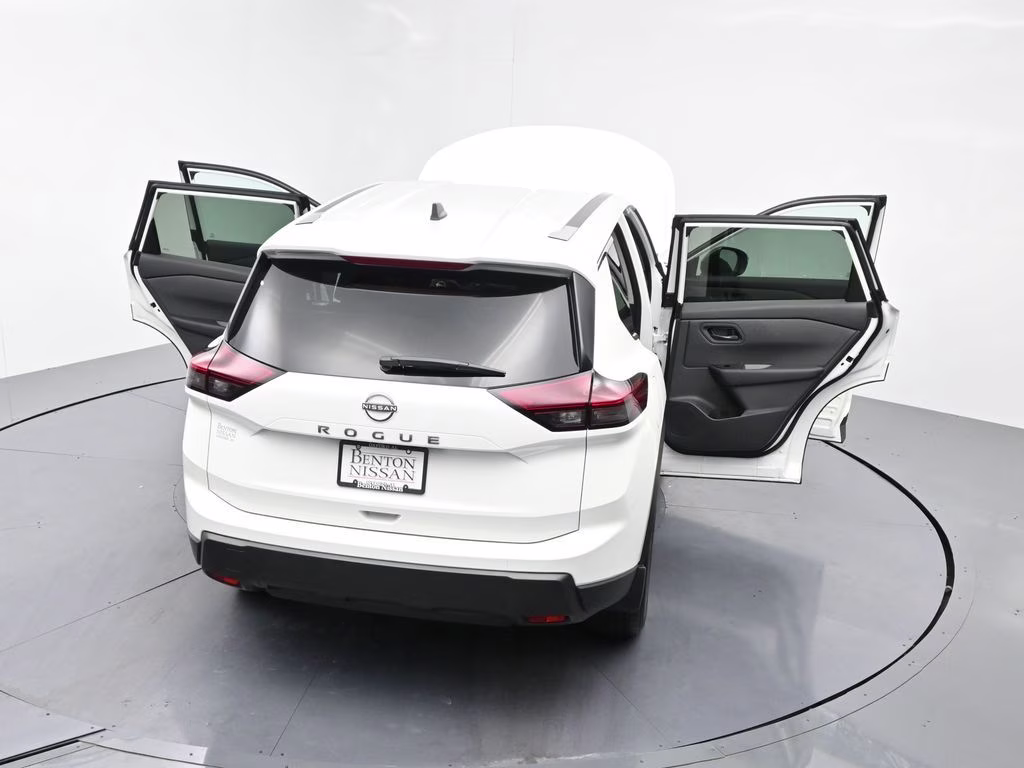 2026 Glacier White Nissan Rogue S FWD SUV