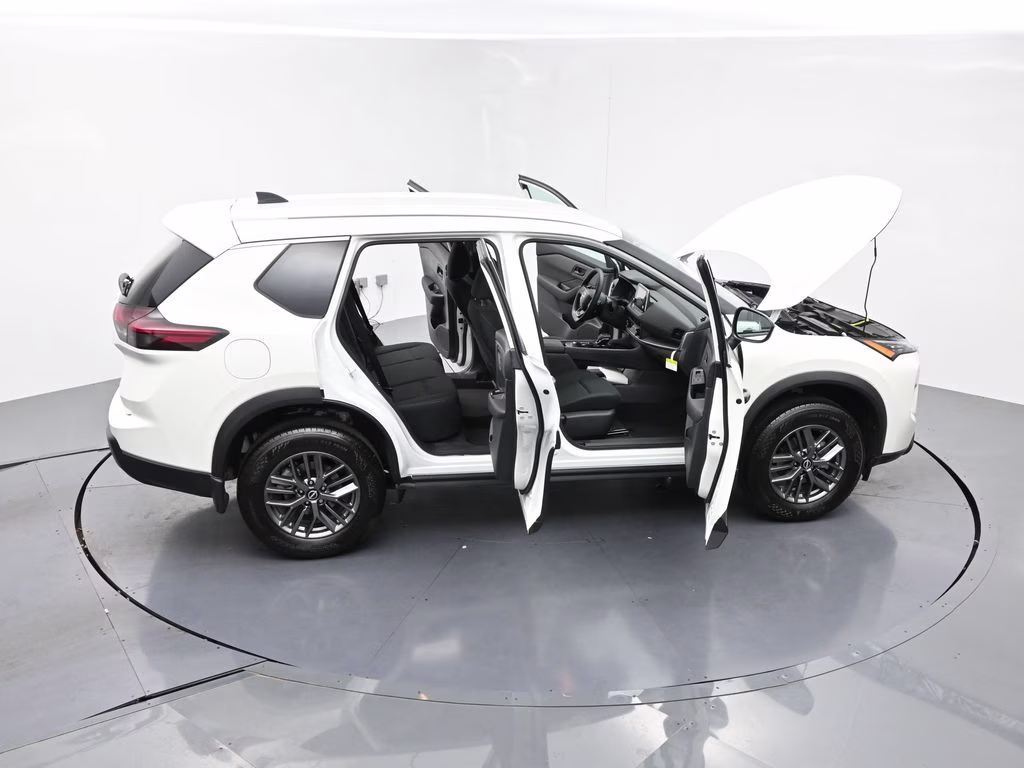 2026 Glacier White Nissan Rogue S FWD SUV