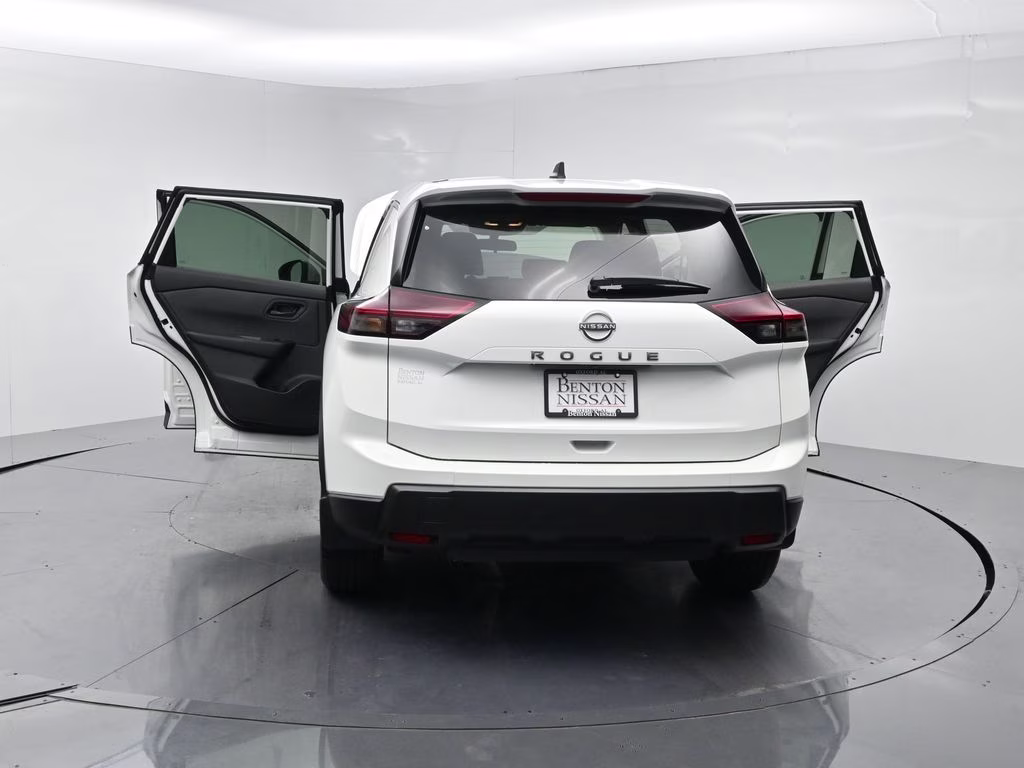 2026 Glacier White Nissan Rogue S FWD SUV