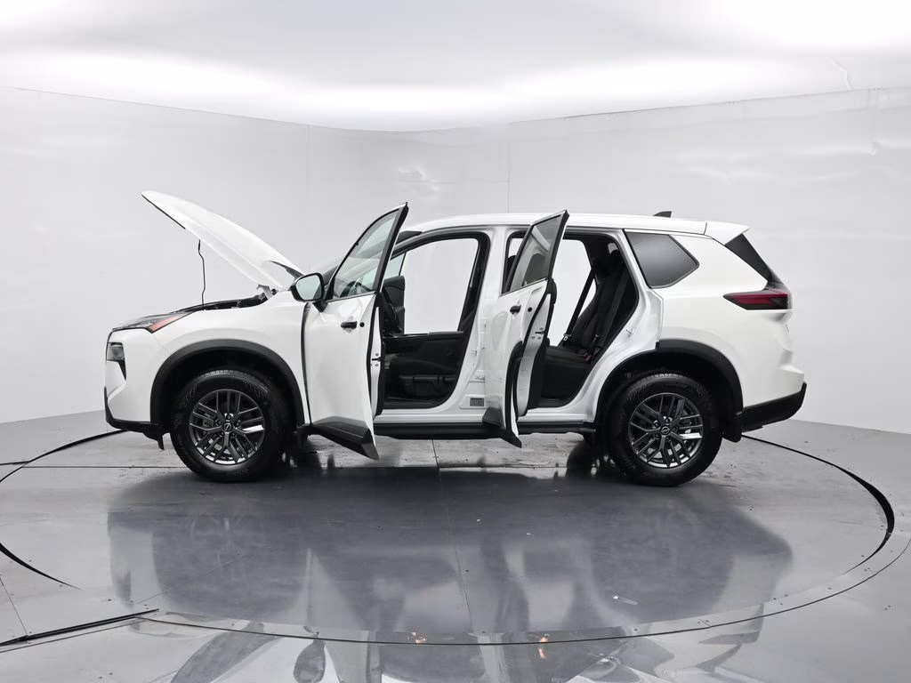 2026 Glacier White Nissan Rogue S FWD SUV