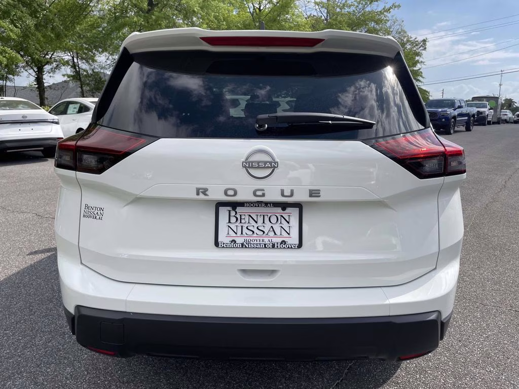 2026 Glacier White Nissan Rogue S FWD SUV