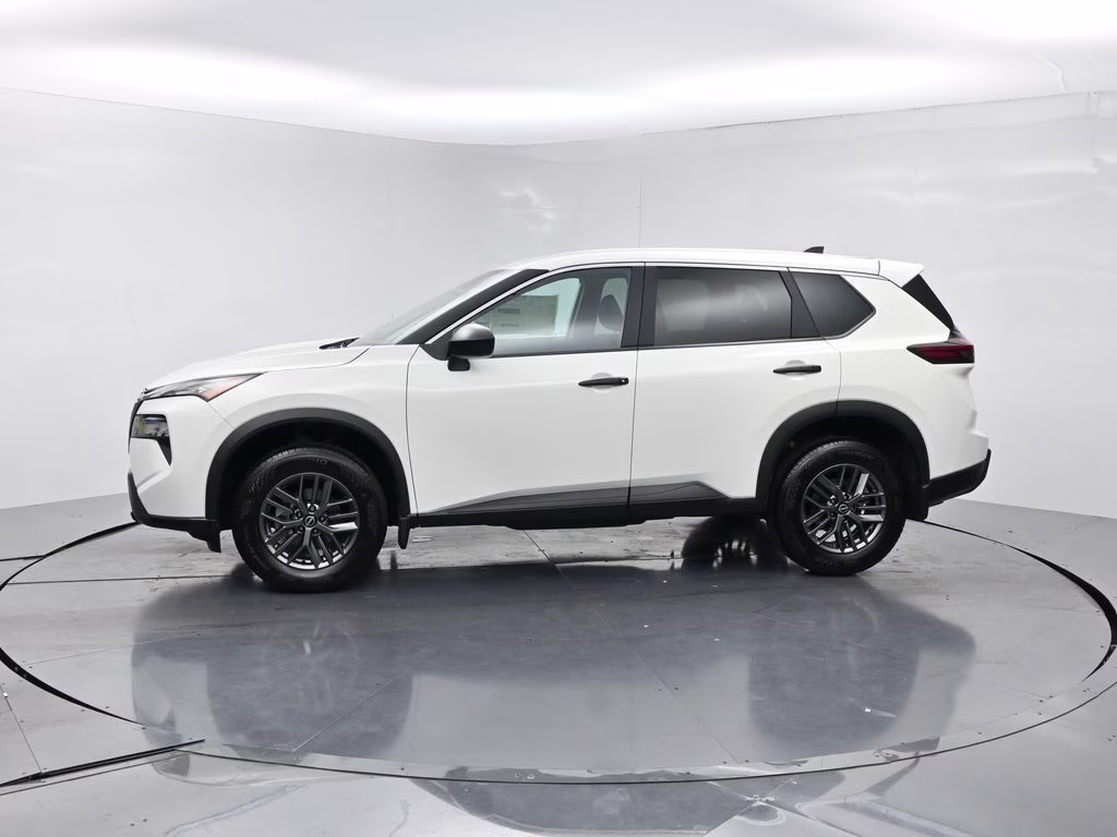 2026 Glacier White Nissan Rogue S FWD SUV